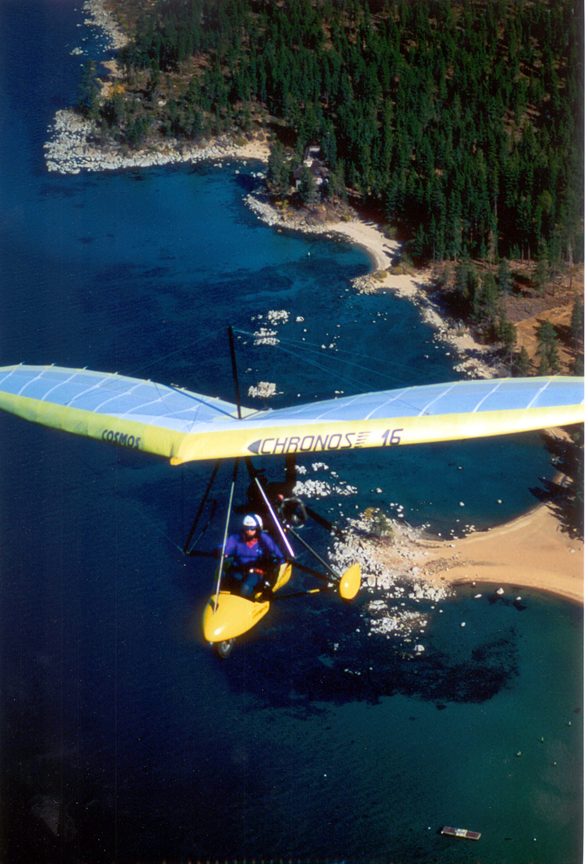 Paul Hamilton, Flying along Lake Tahoe, CA shoreline